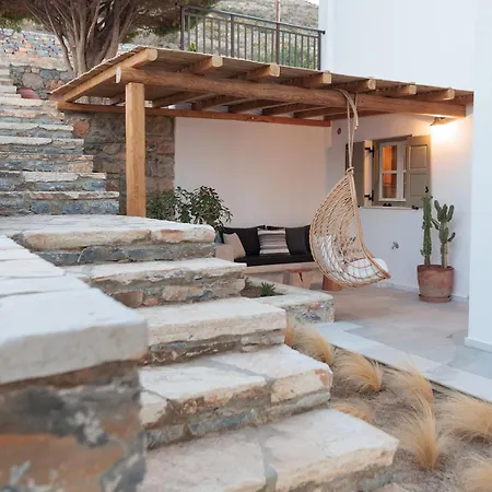Casa de Campo Evdokia - Luxury Olive Yard With Aegean View *