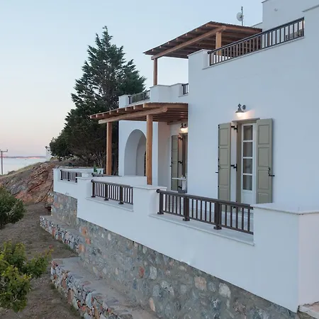 Casa de Campo Evdokia - Luxury Olive Yard With Aegean View