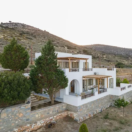 Evdokia - Luxury Olive Yard With Aegean View Venkovský dům