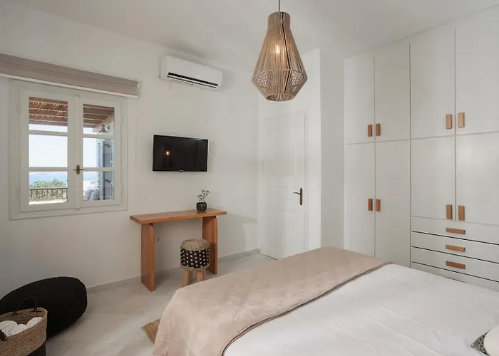 Evdokia - Luxury Olive Yard With Aegean View Kır Evi Moutsoúna