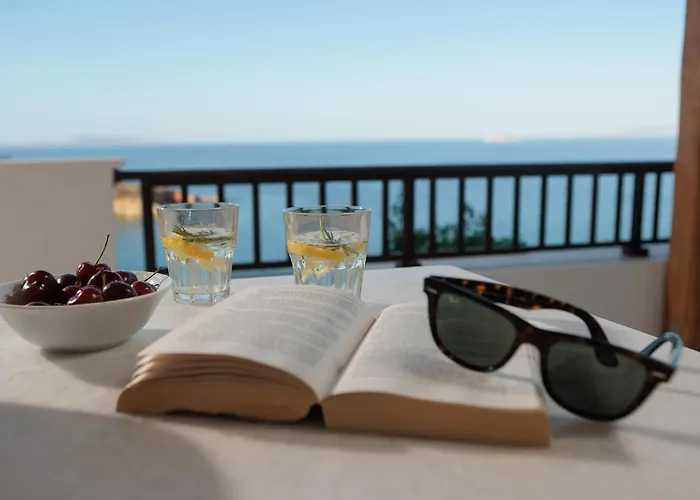 Evdokia - Luxury Olive Yard With Aegean View * Moutsoúna