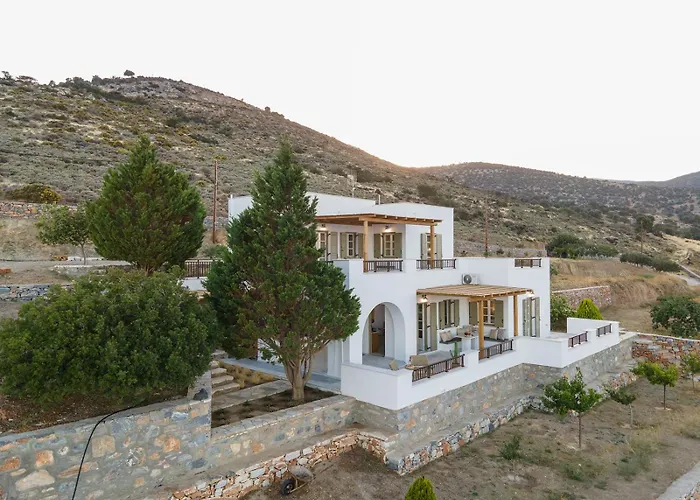 Evdokia - Luxury Olive Yard With Aegean View Kır Evi