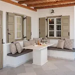 Evdokia - Luxury Olive Yard With Aegean View Летний дом