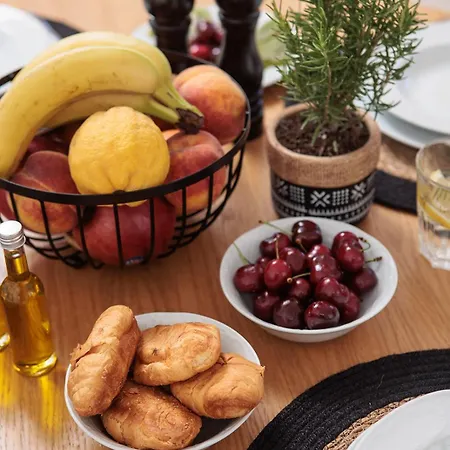 Evdokia - Luxury Olive Yard With Aegean View Landhaus Moutsoúna