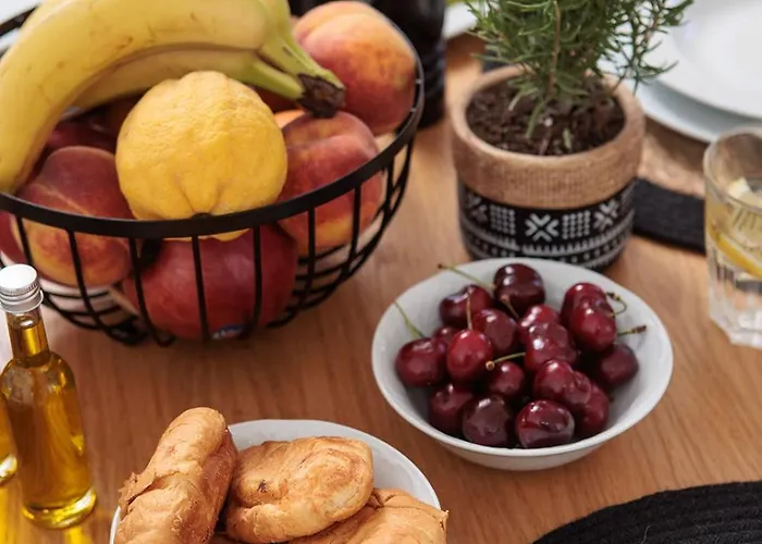 Evdokia - Luxury Olive Yard With Aegean View Lantställe Moutsoúna