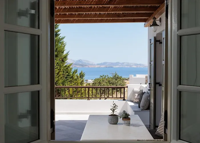 Evdokia - Luxury Olive Yard With Aegean View Lantställe *