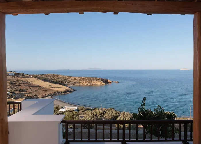 Evdokia - Luxury Olive Yard With Aegean View Lantställe *